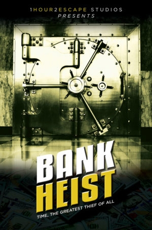 Escape Game Bank Heist - Point Based, 1 Hour to Escape. Dallas.